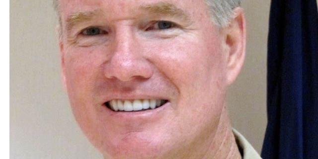January 17, 2012: Pacific Fleet Commander Adm. Patrick Walsh poses for a photo in his office in Pearl Harbor, Hawaii. In interview before he leaves office on Friday, Walsh reflected on his time as the head of the Navy in the Pacific over the past two-and-a-half years.