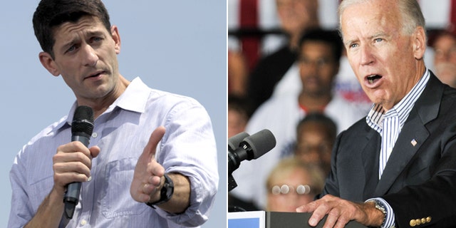 Aug. 31, 2012: Paul Ryan and Joe Biden campaign on the heels of the GOP convention.
