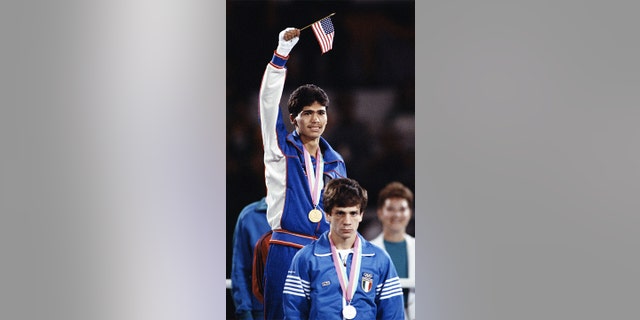 Paul Gonzales represented the U.S. at the 1984 Olympic games in Los Angeles, taking home the gold medal.