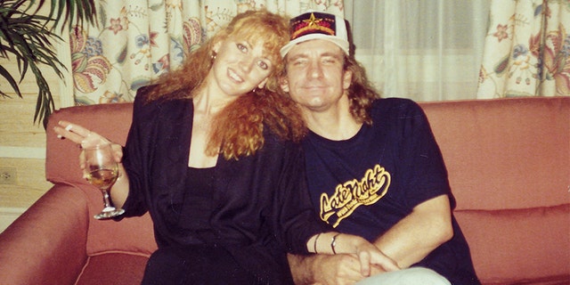 Kristin Casey and Joe Walsh at the Peabody Hotel in Memphis.