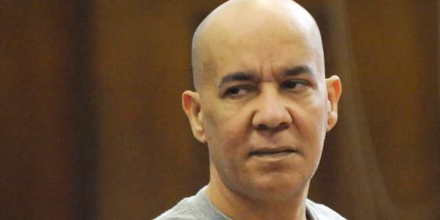 FILE - In this Nov. 15, 2012, file photo, Pedro Hernandez appears in Manhattan criminal court in New York. Jurors are scheduled to hear closing arguments Monday, April 13, 2015, in the case against the 54-year-old New Jersey man accused of killing 6-year-old Etan Patz on May 25, 1979 as the boy headed to school. (AP Photo/Louis Lanzano, Pool, File)