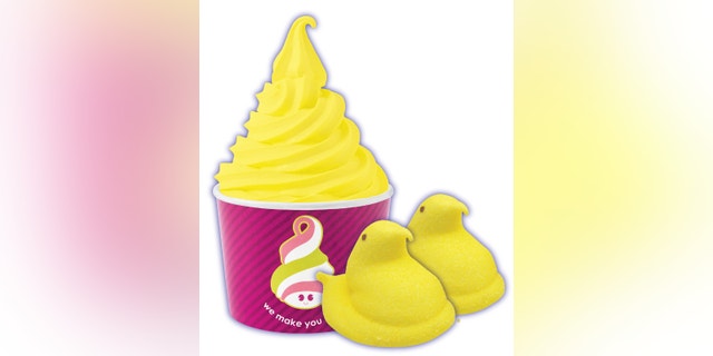 Menchie's Frozen Yogurt is serving up of a creamy marshmallow flavored frozen yogurt inspired by the favorite Easter treat.