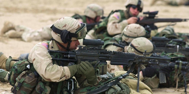 U.S. soldiers from the 82nd Airborne Division in Afghanistan