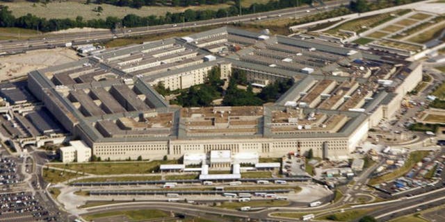 An aerial view of the Pentagon (AP)