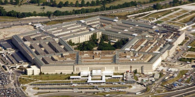An aerial view of the Pentagon (AP)