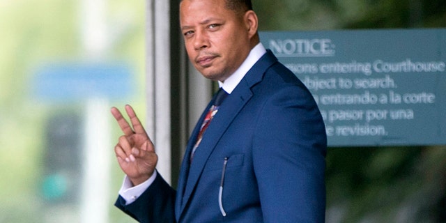 Actor Terrence Howard played Smollett's father on the drama series ‘Empire’.