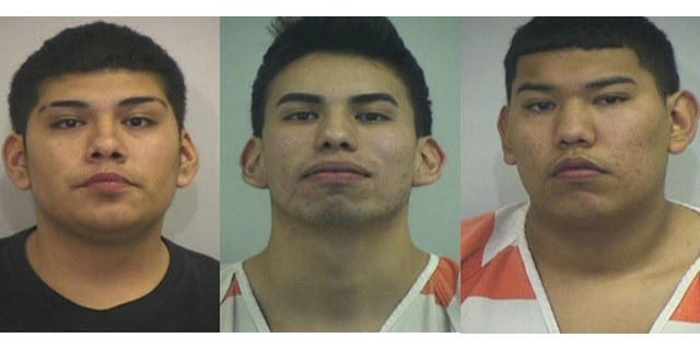 The Perkins brothers. From left: Thomas, Jesse and Edward Perkins. (Photos: Irving City Jail)
