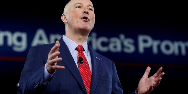 Republican Governor of Nebraska Pete Ricketts speaks at the Conservative Political Action Conference in Oxon Hill, Maryland, U.S. February 24, 2017.