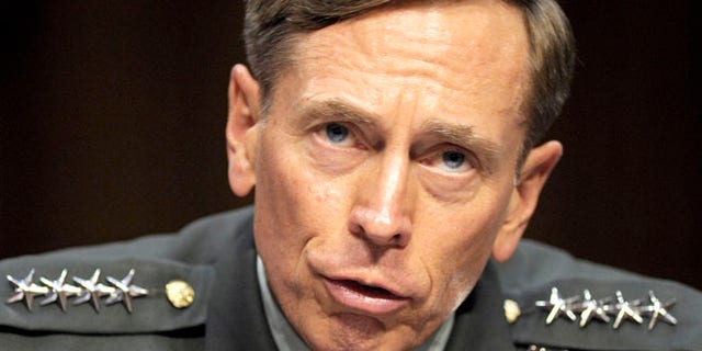 June 23, 2011: In this file photo, then-CIA Director-desigate Gen. David Petraeus testifies on Capitol Hill in Washington.