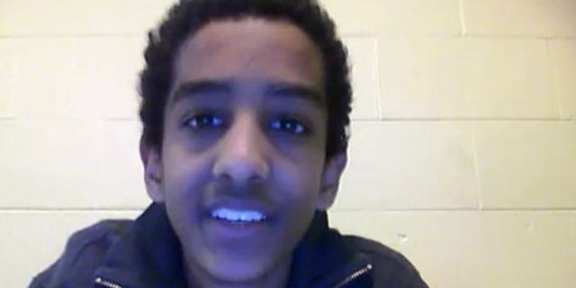 This screengrab from a video shows Robel Phillipos, 19, who has been charged with lying to federal investigators in the Boston Marathon bombing case.
