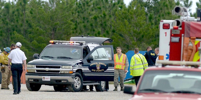 Eglin officials confirmed that multiple people died after a plane crashed Thursday.
