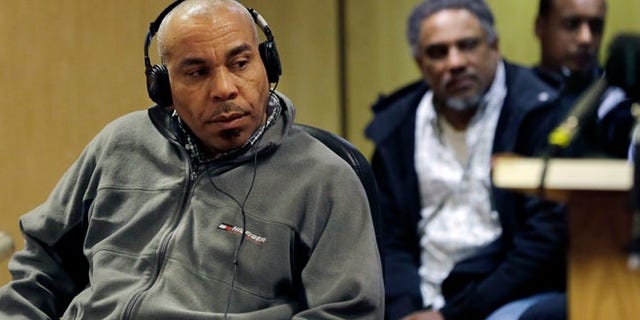 April 1: Pedro Quezada the New Jersey man who just won a $338 million Powerball jackpot, listens to an interpreter during his appearance in state Superior Court in Paterson, N.J.