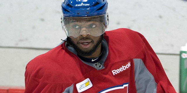 FILE: Bruins President Cam Neely issued a statement Friday calling the tweets aimed at P.K. Subban "racist" and "classless."