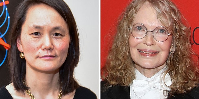Soon-Yi Previn (left) has previously slammed Mia Farrow, her adoptive mother and husband's ex-wife.