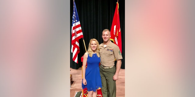 The couple's wedding is planned for September.