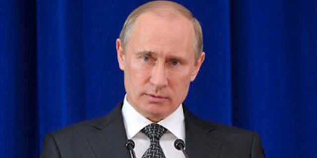 May 30, 2012: Russian President Vladimir Putin speaks at a meeting marking the 20th anniversary of the Russian Security Council in the Kremlin in Moscow.