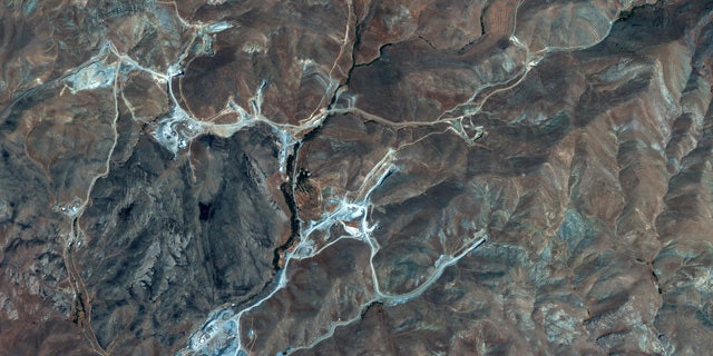 Shown here is a satellite image of an alleged nuclear enrichment site in Iran. (DigitalGlobe/globalsecurity.org)