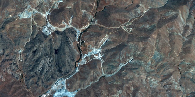 Shown here is a satellite image of an alleged nuclear enrichment site in Iran. (DigitalGlobe/globalsecurity.org)