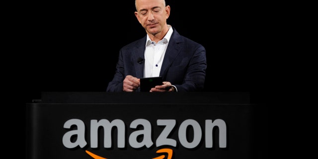 Amazon CEO Jeff Bezos.