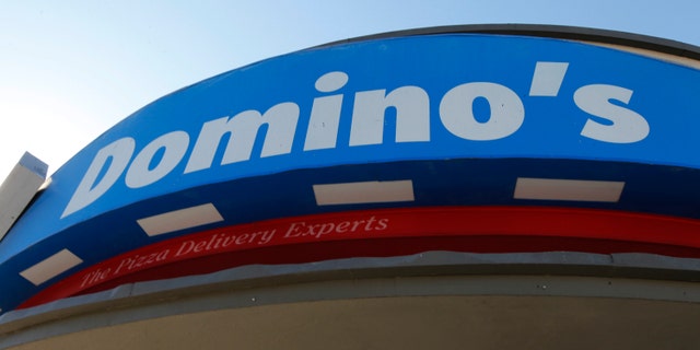 Oct. 16, 2012: Signage at a Domino's pizza restaurant is pictured in Burbank, California October 16, 2012.