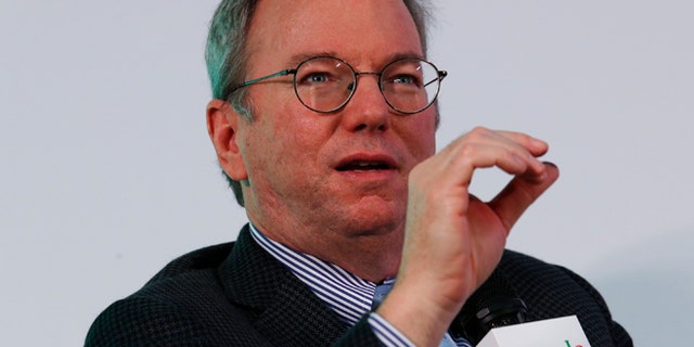 Google Executive Chairman Eric Schmidt.