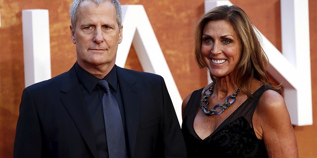 Jeff Daniels and his wife Kathleen Treado.