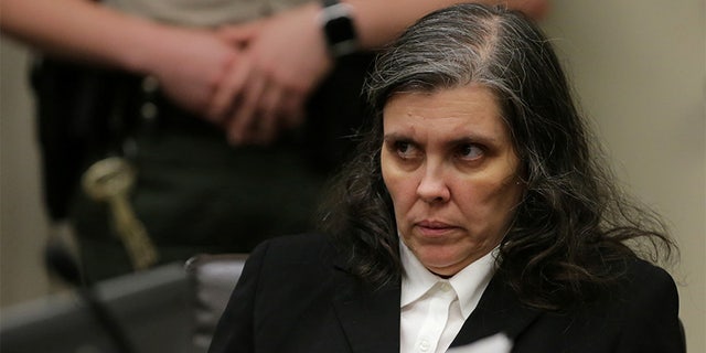 Louise Turpin appears with her husband (not shown) in court in Riverside, California, U.S. January 24, 2018.