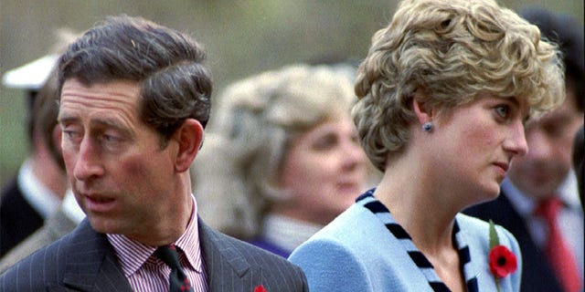 Princess Diana and Prince Charles.