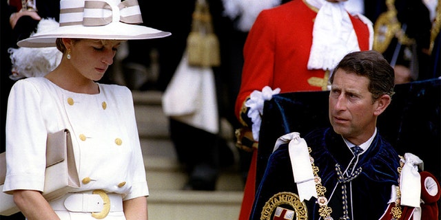 Princess Diana and Prince Charles.