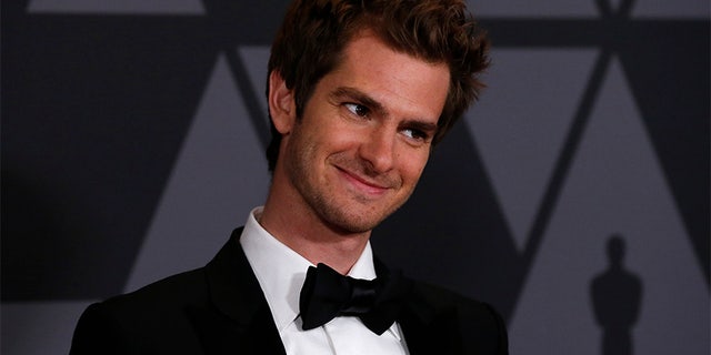 Actor Andrew Garfield got candid about his first kiss with Stephen Colbert.