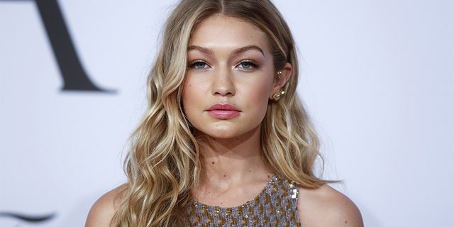 Model Gigi Hadid arrives for the 2015 CFDA Fashion Awards in New York June 1, 2015. REUTERS/Lucas Jackson - GF10000114478