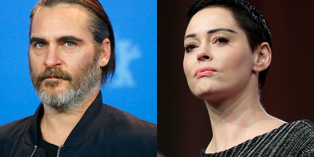 Reuters Joaquin Phoenix and Rose McGowan