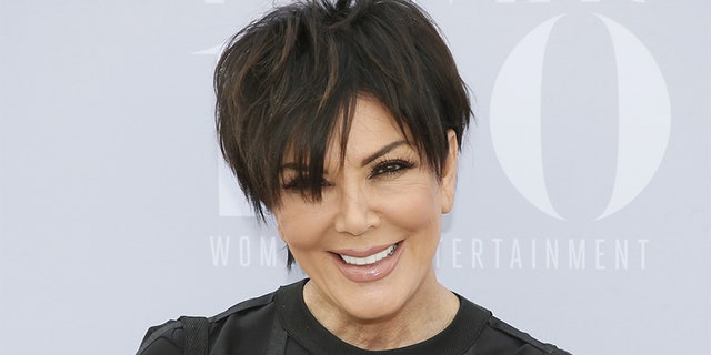 Kris Jenner received a champagne vending machine as a housewarming gift on Monday.