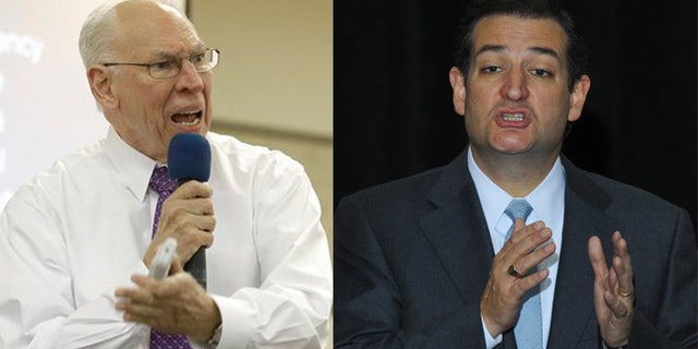 Rafael Cruz and son Sen. Ted Cruz.