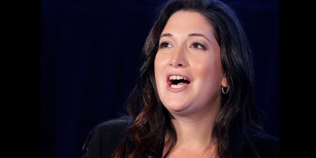 Oct. 4, 2011: Randi Zuckerberg, former marketing director of Facebook and founder of RtoZ Media, speaks at the Executive Marketing Summit in New York.
