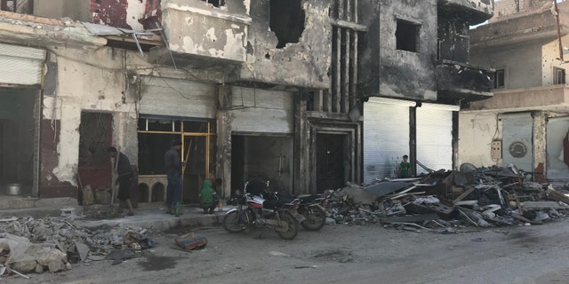 The wartorn Syrian city of Raqqa was liberated from the Islamic State terror network last year.