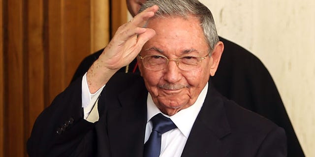 President of Cuba Raúl Castro on May 10, 2015 in Vatican City, Vatican.