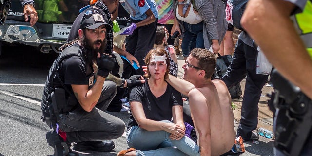 "I don't think it's ludicrous that if white supremacists are carrying guns that anti-fascists might want to carry guns, too," Mark Bray, a visiting Dartmouth professor