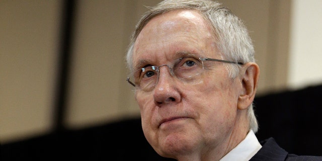 Aug. 29, 2014: Senate Majority Leader Harry Reid at a conference in Las Vegas, Nevada.