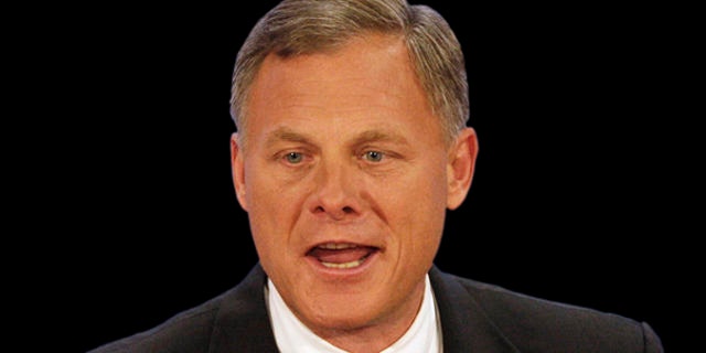 Sen. Richard Burr, R-N.C. is lashing out against the Brady Campaign to Prevent Gun Violence, accusing the group of exploiting the deadly rampage to oppose his gun lobby backed bill. (AP)