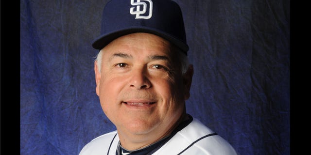 San Diego Padres bench coach Rick Renteria.