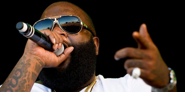 July 7, 2012: This file photo shows rapper Rick Ross performing during the OpenAir music festival in Frauenfeld, Switzerland.