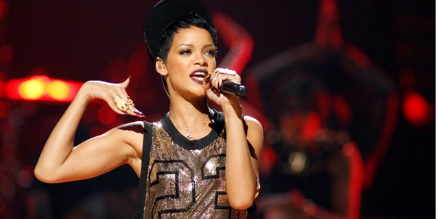 Sept. 21, 2012: Rihanna performs during the 2012 iHeart Radio Music Festival at the MGM Grand Garden Arena in Las Vegas, Nevada.