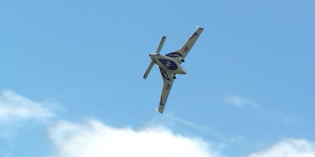 April 24: Rocket-powered aircraft took to the sky in Tulsa, Okla. to showcase the Rocket Racing League, and kick off the league's 2010 World Exhibition Tour.