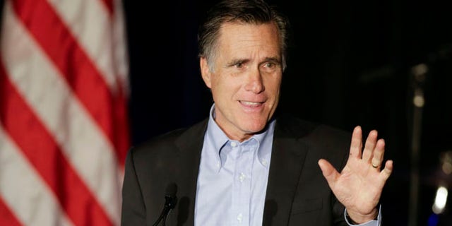 Jan. 16, 2015: Mitt Romney, the former Republican presidential nominee, at the Republican National Committee's winter meeting aboard the USS Midway Museum, in San Diego.