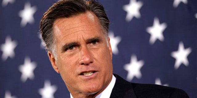 April 18, 2012: Republican presidential candidate, former Massachusetts Gov. Mitt Romney addresses supporters during a campaign stop in Charlotte, N.C.