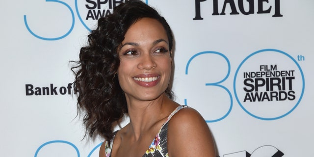 HOLLYWOOD, CA - NOVEMBER 25: Actress Rosario Dawson attends the 30th Film Independent Spirit Awards Nominations press conference at W Hollywood on November 25, 2014 in Hollywood, California. (Photo by Kevin Winter/Getty Images)