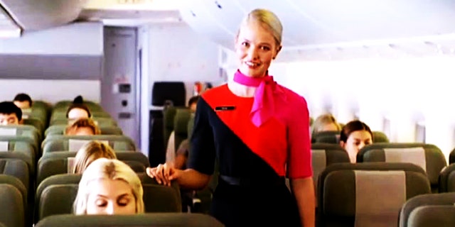 Rowlands once starred in Qantas' safety demonstration videos.