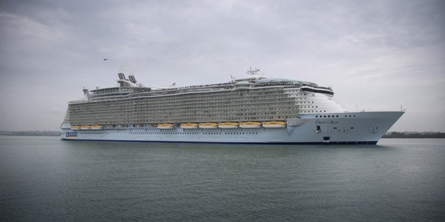 The $1.5 billion, award-winning Oasis of the Seas weighs 226,000 tons, is 1,184 feet long and can carry a maximum of 8,880 people, as per the ship’s official web page.