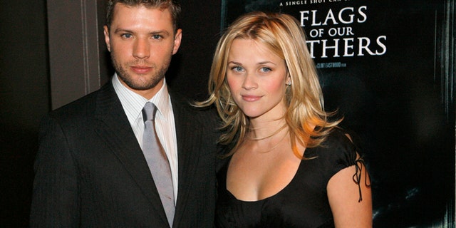 Actor Ryan Phillippe, left, was ordered by a judge to hand over text messages he exchanged with ex-wife Reese Witherspoon, right, regarding his ex-girlfriend in assault case.
